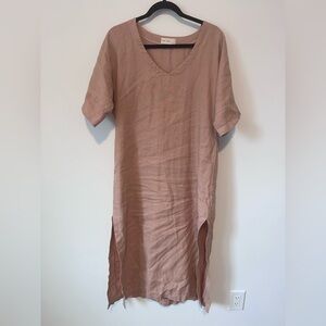 Twigg + Feather 100% Linen Dress
